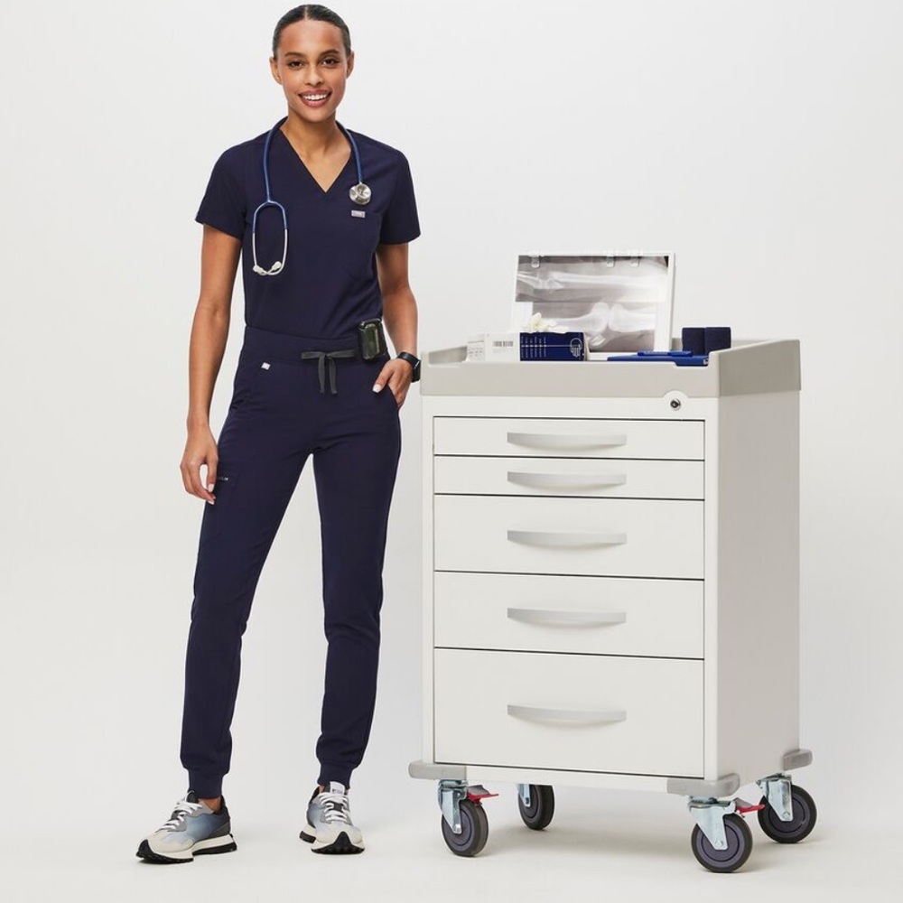 Figs navy Zamora joggers